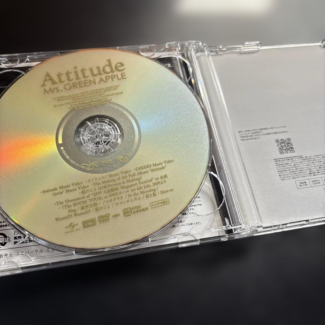 Mrs.GREEN APPLE Attitude 初回限定盤