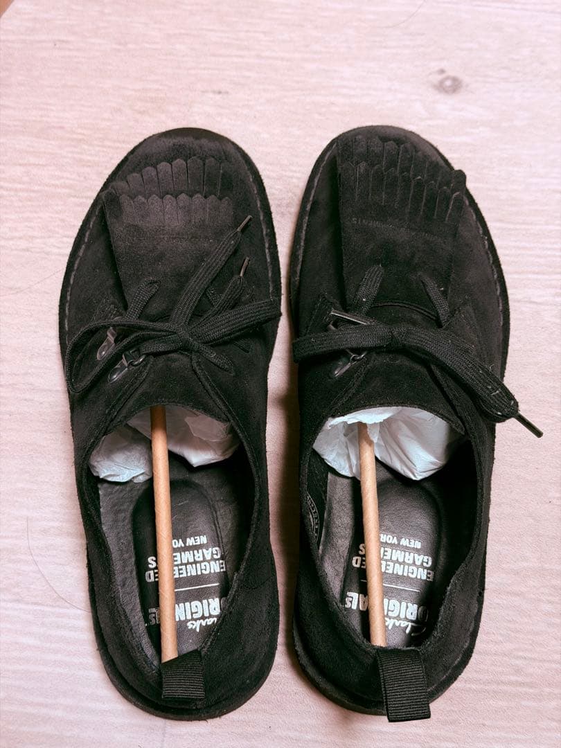靴 ENGINEERED GARMENTS X CLARKS Desert Khan