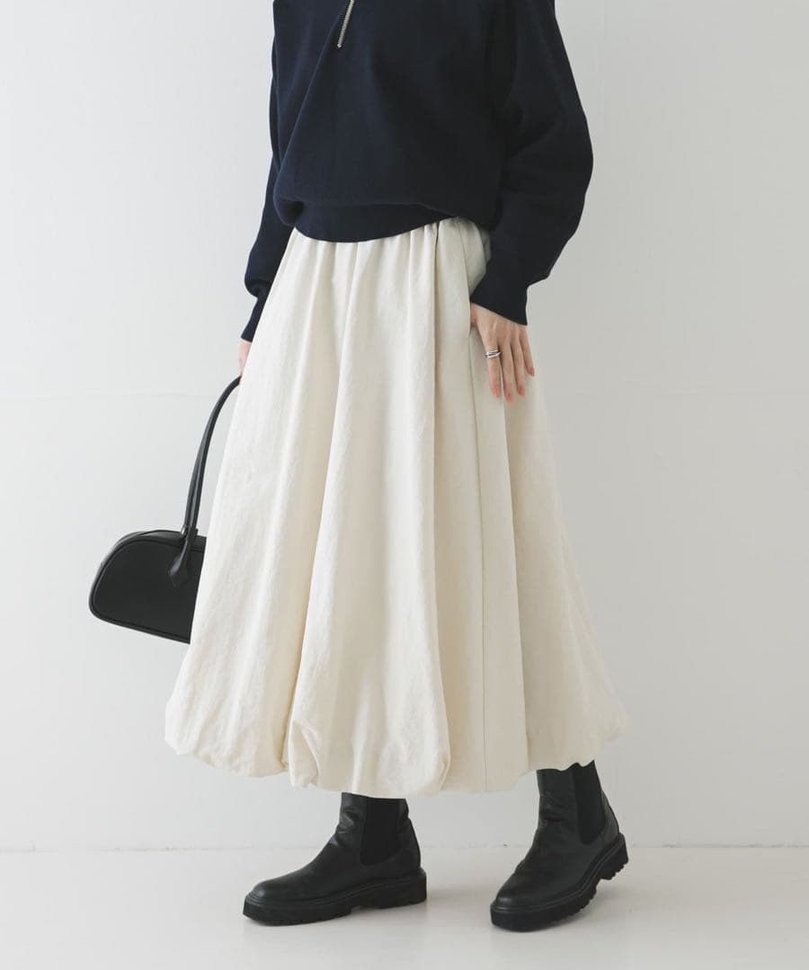 URBAN RESEARCH バルーンギャザースカート