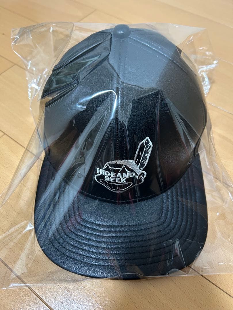 HideandSeek Indian Baseball CAP キャップ レザー