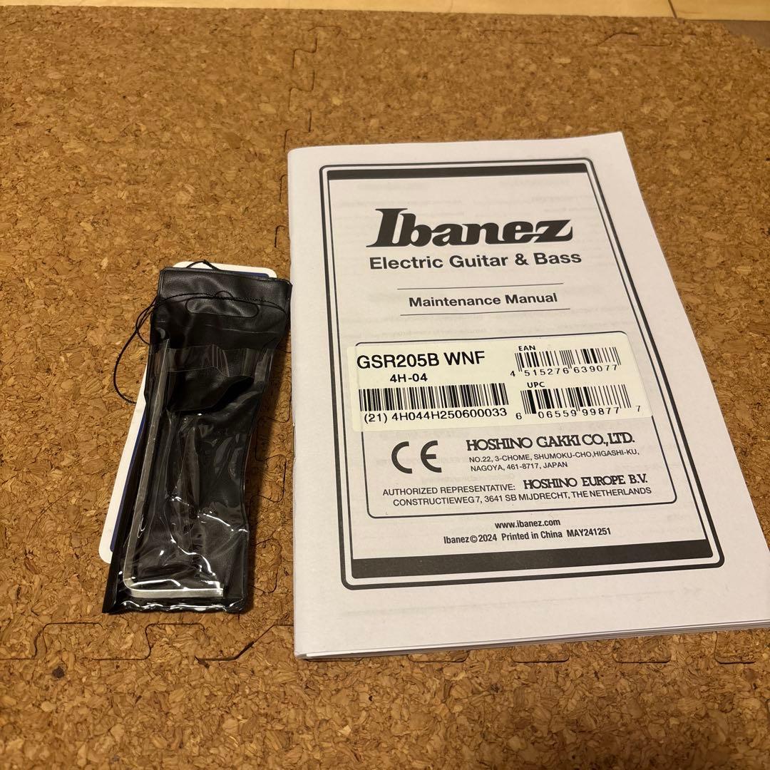 【新品同様】5弦ベース Ibanez GSR205B-WNF