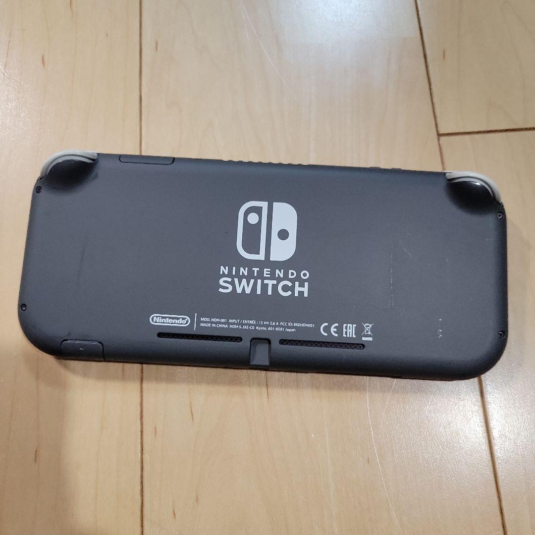 Nintendo Switch Lite グレー 本体　水没　ジャンク