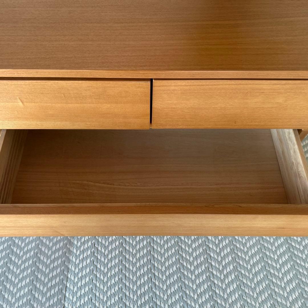 無印良品　チェスト　4段　オーク材800×400×830