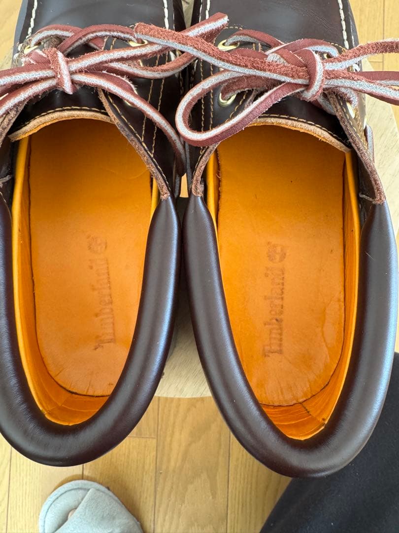 Timberland 3eye クラシックラグ ダークブラウン25.5cm