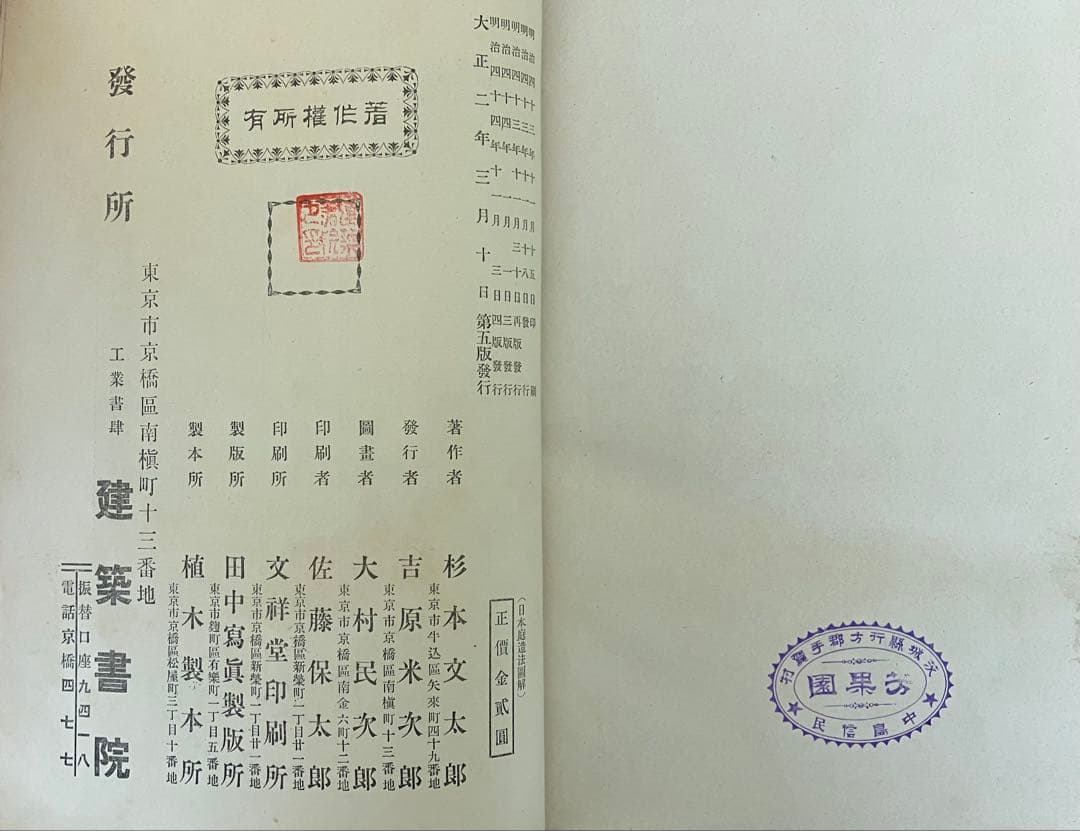 日本庭造法圖解　古書