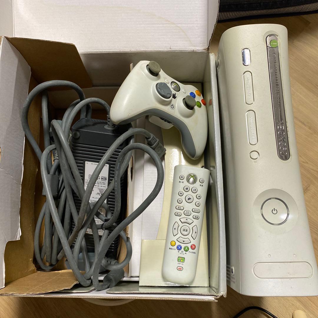 XBOX 360 本体(60GB)＋ソフト3本付