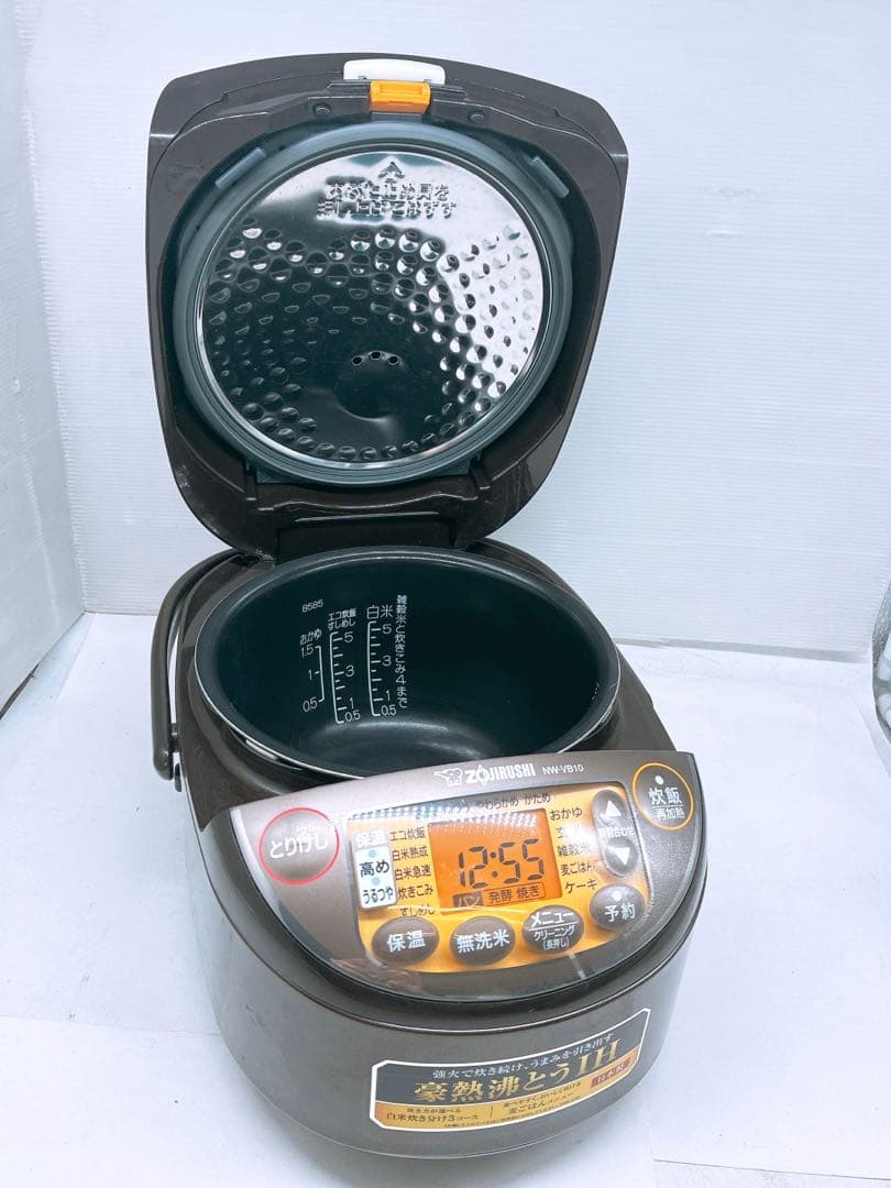 象印 IH炊飯ジャー 極め炊き 5.5合 NW-VB10 BR 炊飯器 21年製