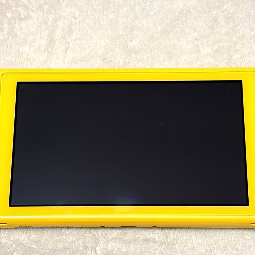 美品 動作確認済 ニンテンドー Switch Lite イエロー 本体 充電器付