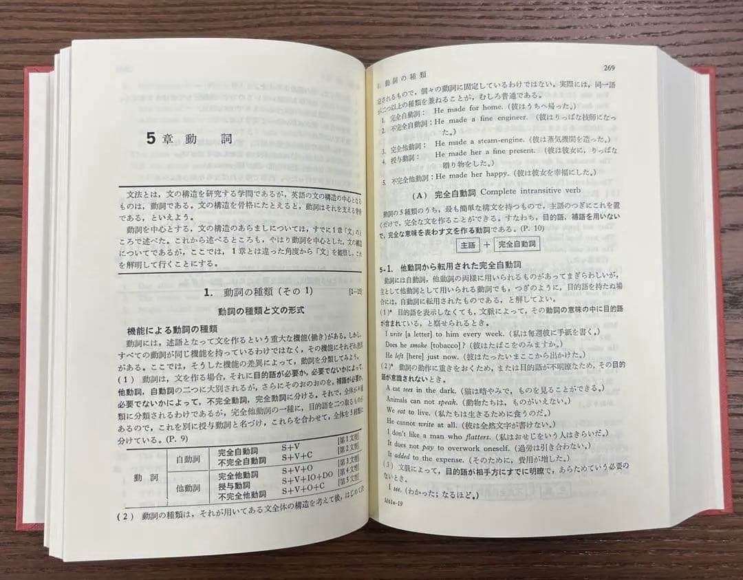 【極美本、絶版】英文法精解 改訂版（木村明著）培風館
