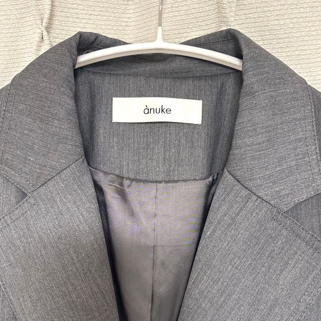 【anuke】ツイルオーバージャケットTwill Over Jacketグレー