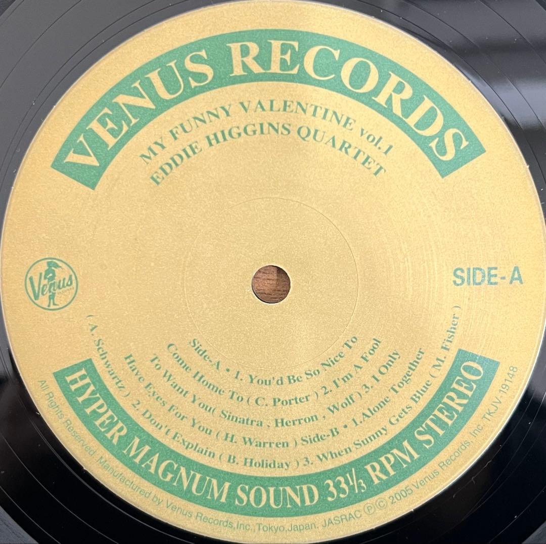 【LP/帯付】Eddie Higgins My Funny Valentine