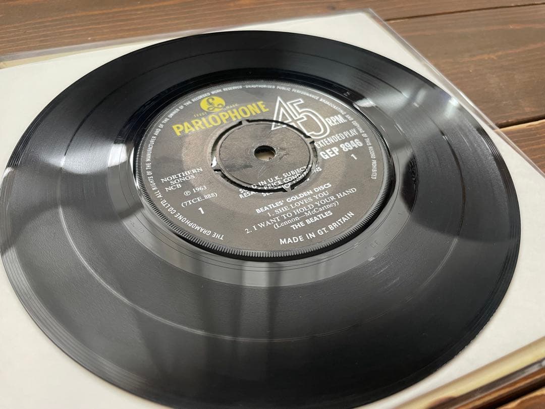 超轟音！The Beatles Million Sellers UK盤EP