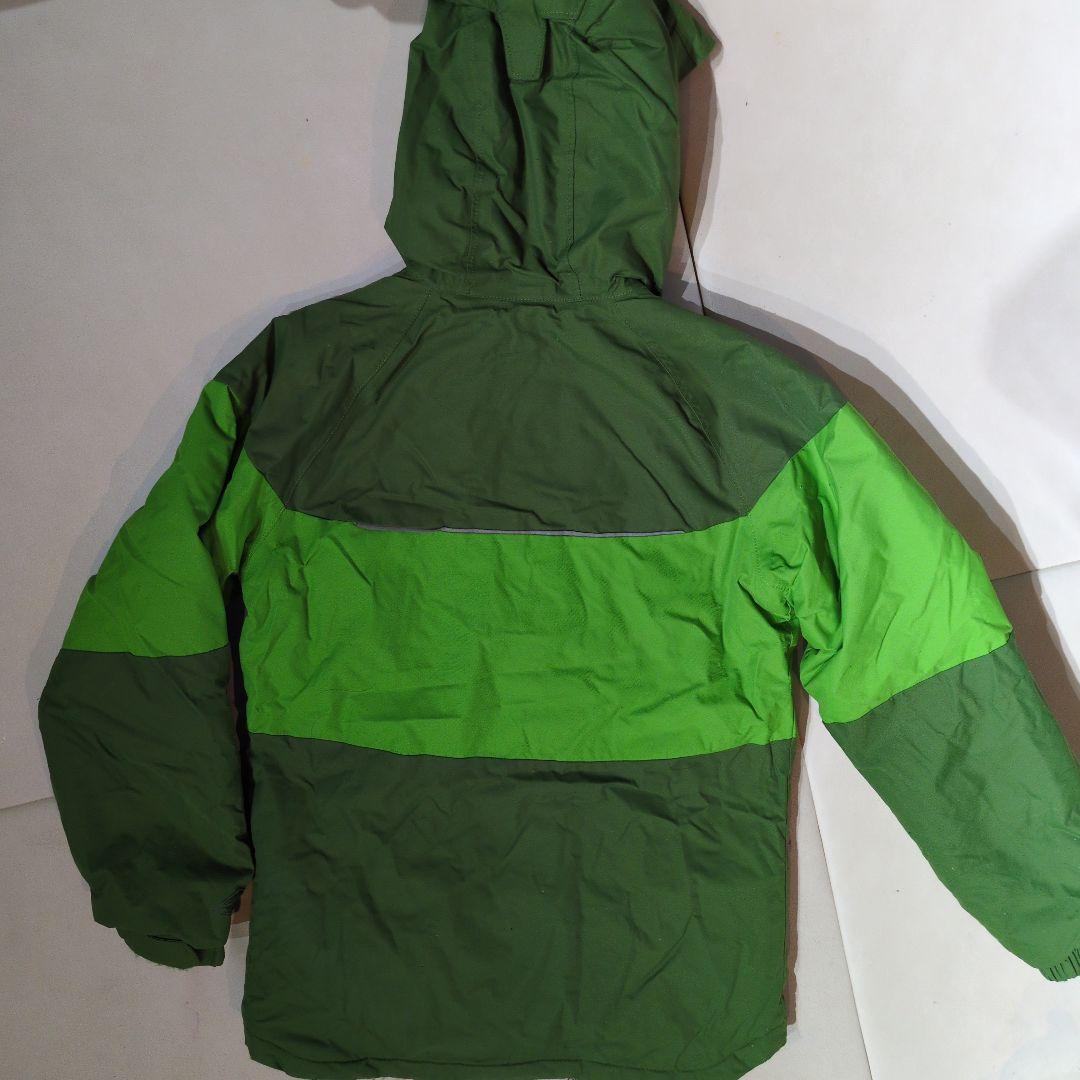 【美品】 Columbia フード付きスノーウェア キッズ M 140 150