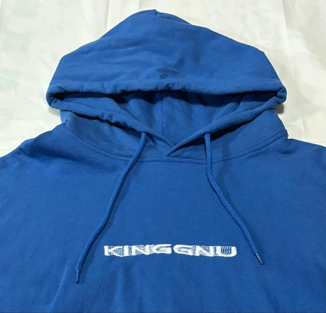 KG IS DEAD HOODIE KING GNU フーディー Lサイズ 青