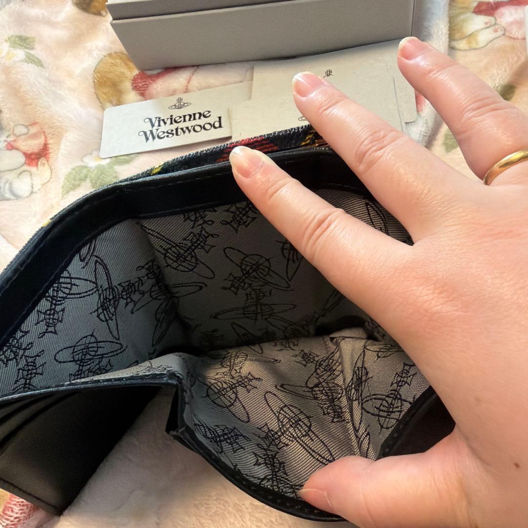 Vivienne Westwood ミニウォレット チェック柄