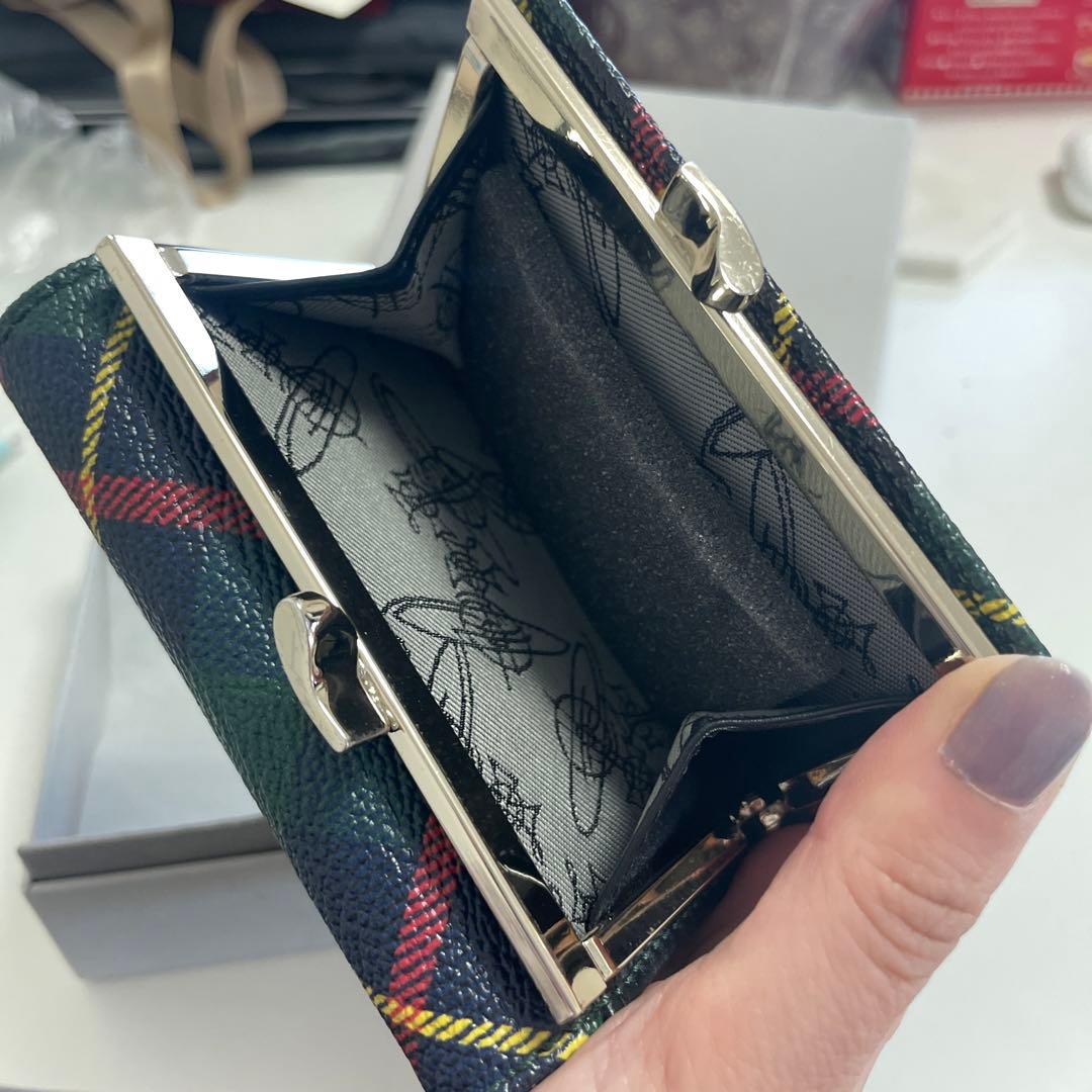 Vivienne Westwood ミニウォレット チェック柄