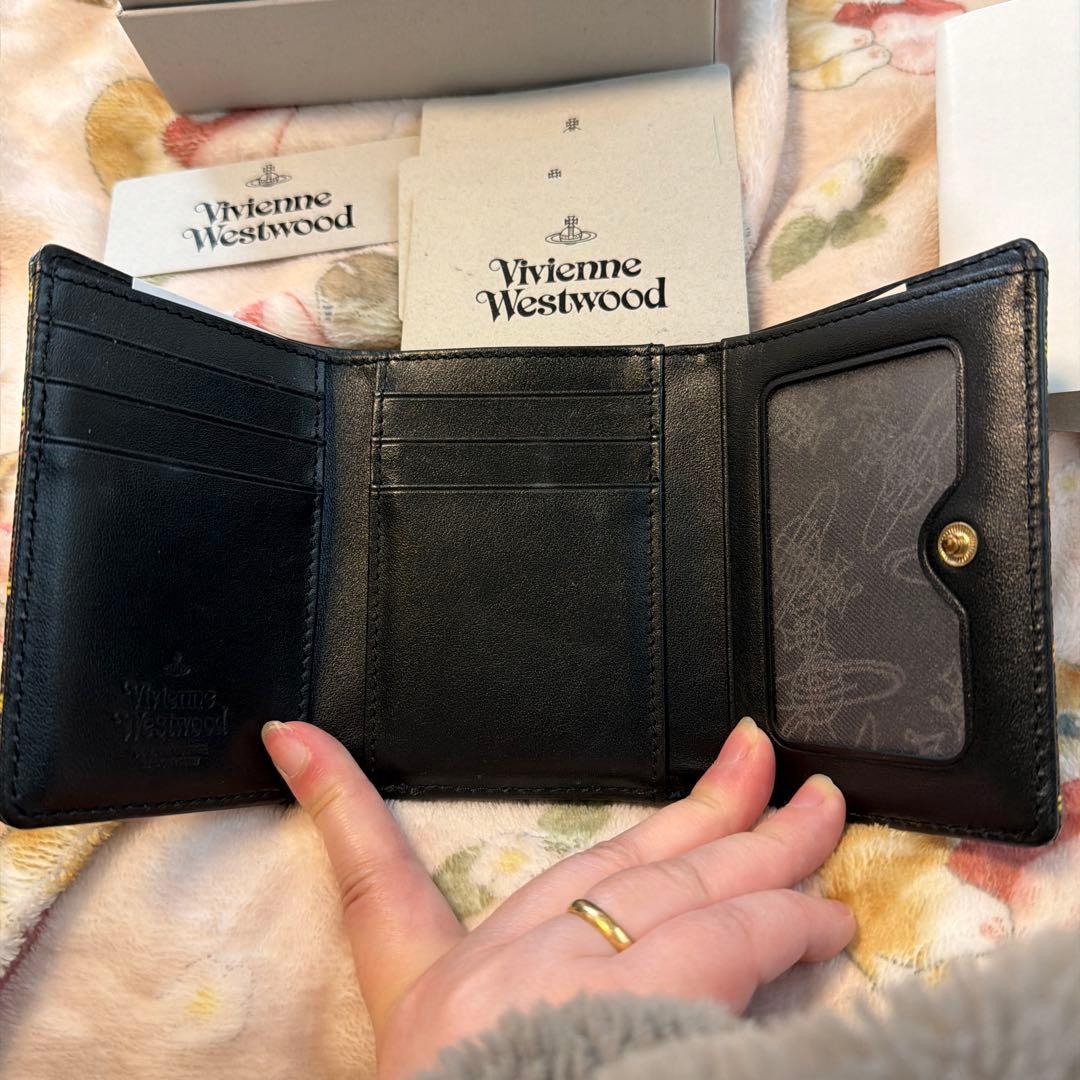 Vivienne Westwood ミニウォレット チェック柄