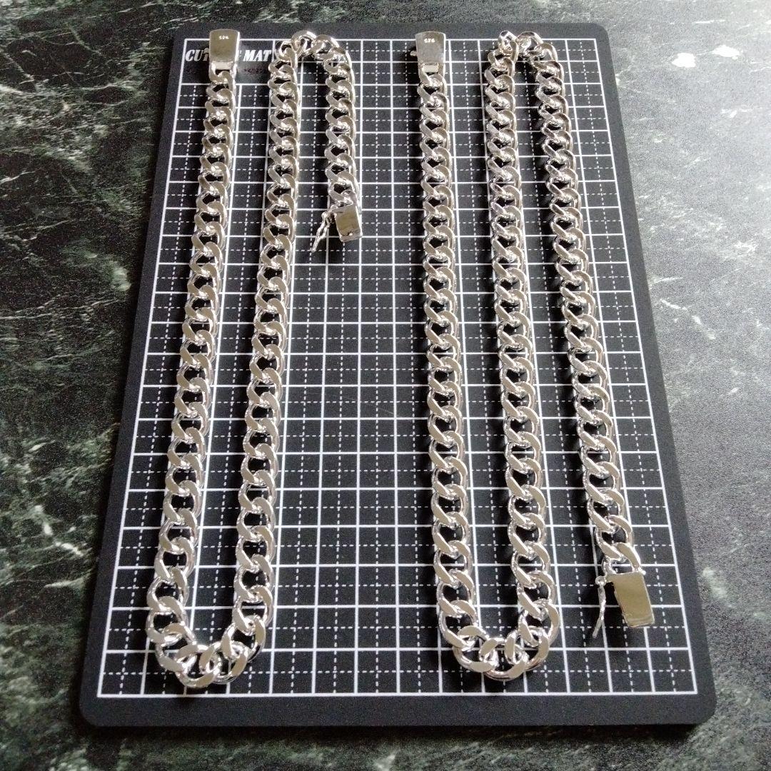 シルバー925 喜平 リンクチェーンネックレス 60cm/24インチ ★