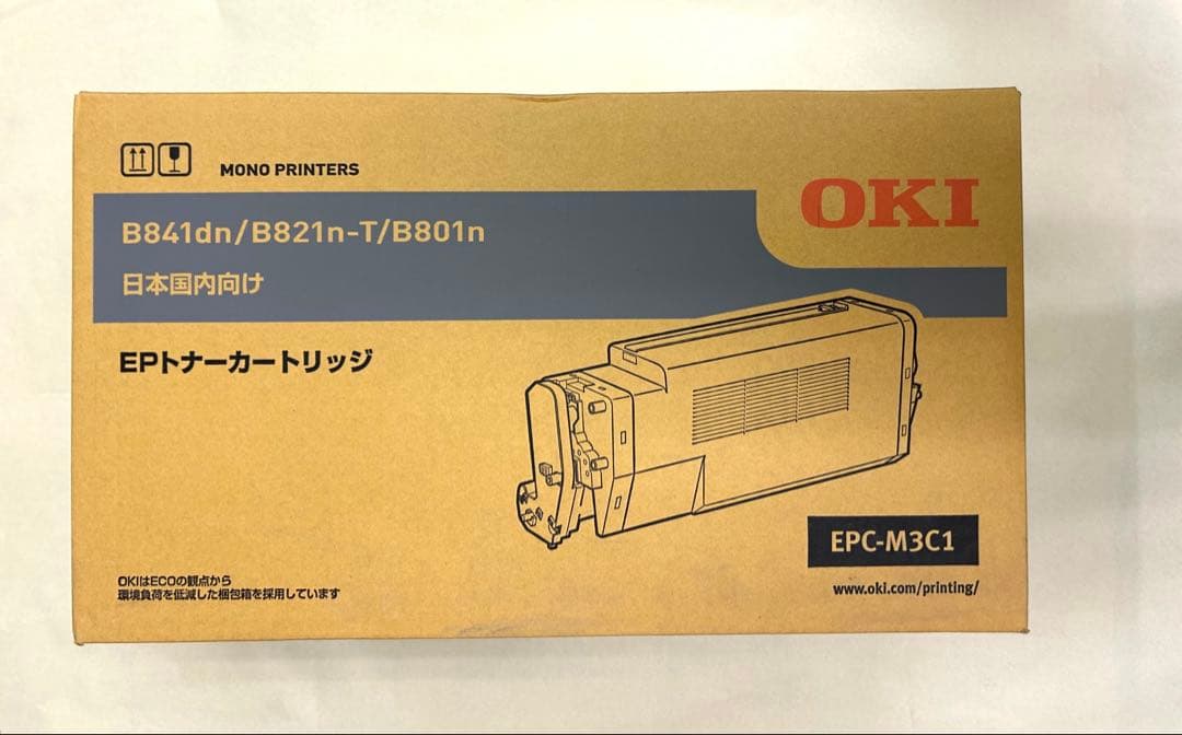 【新品未開封】沖電気プリンタ EPトナーカートリッジ EPC-M3C1 純正