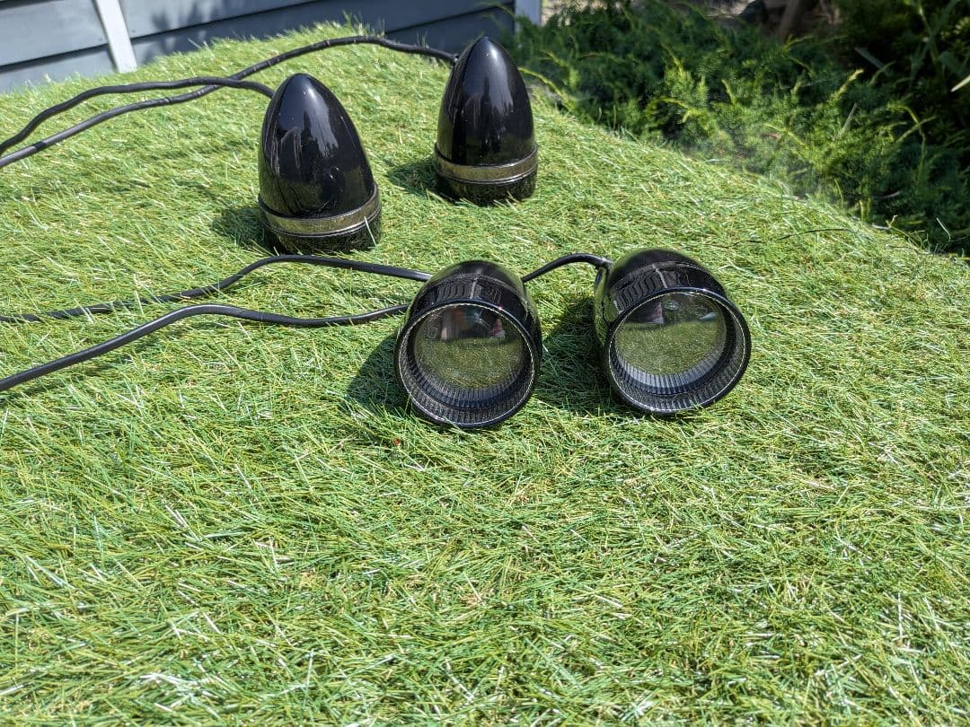 ハーレー　純正LEDウインカー、スモークレンズセット