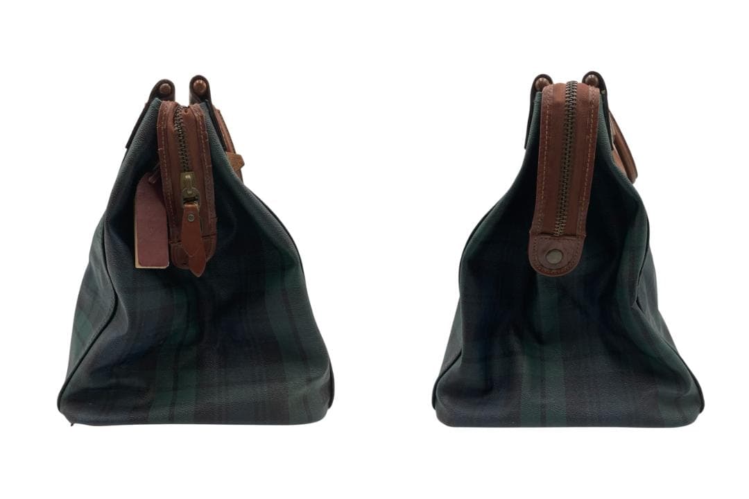 Polo Ralph Lauren ブラックウォッチ チェック柄 ドクターバッグ