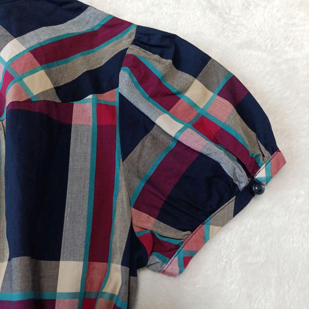 美品 BURBERRY LONDON BLUE LABEL ティアードワンピース