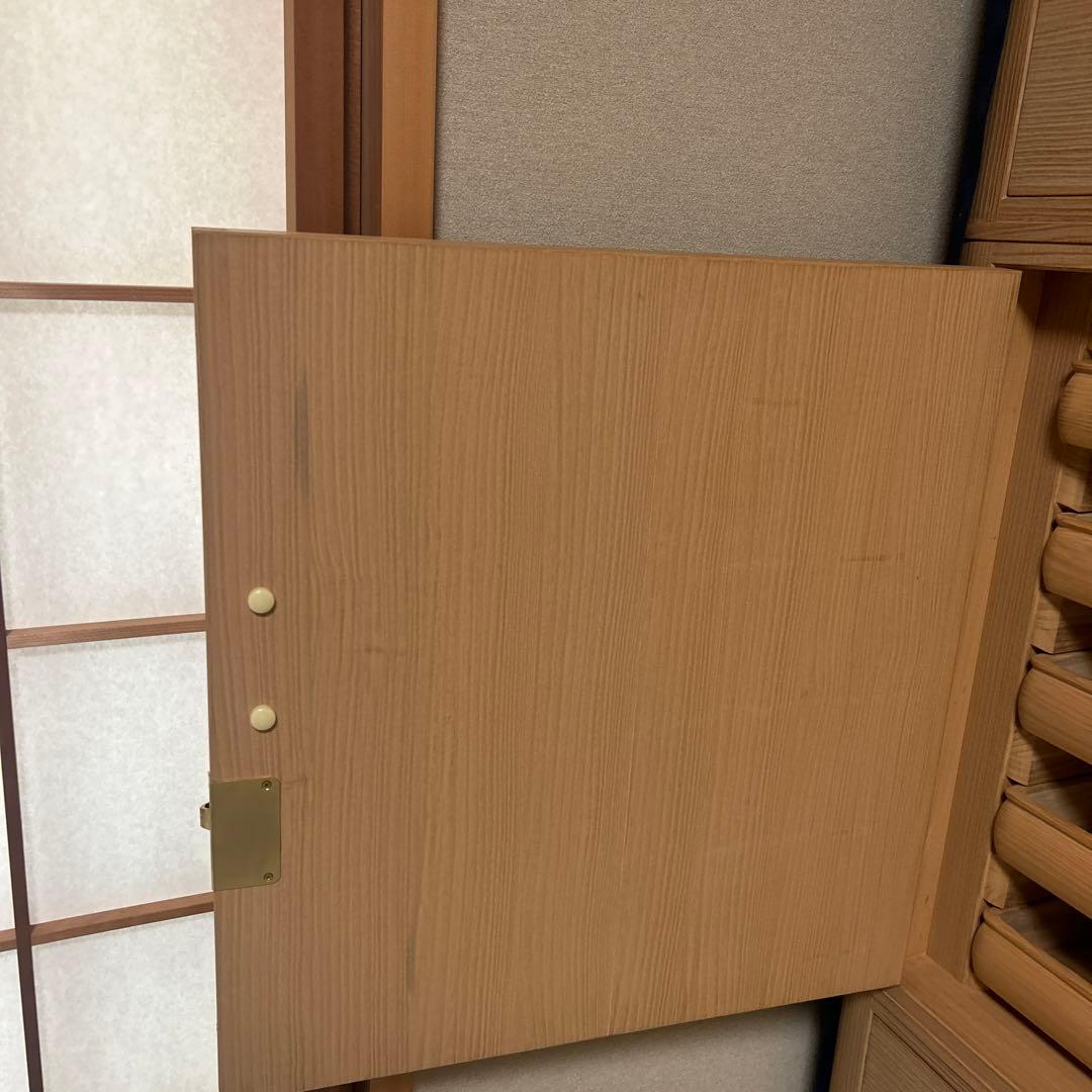 総桐　桐箪笥　瀧上昭治作