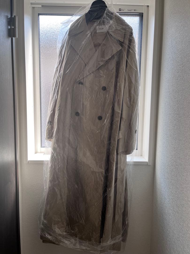 新品　ELLIE エリー　ロングトレンチコート　ベージュ