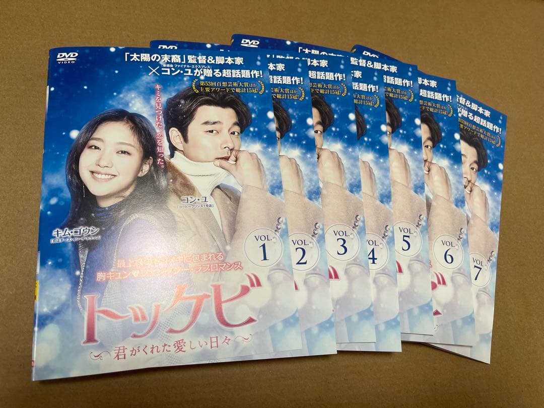 トッケビ 君がくれた愛しい日々16枚　dvd 全15巻+召喚スペシャル1部&2部