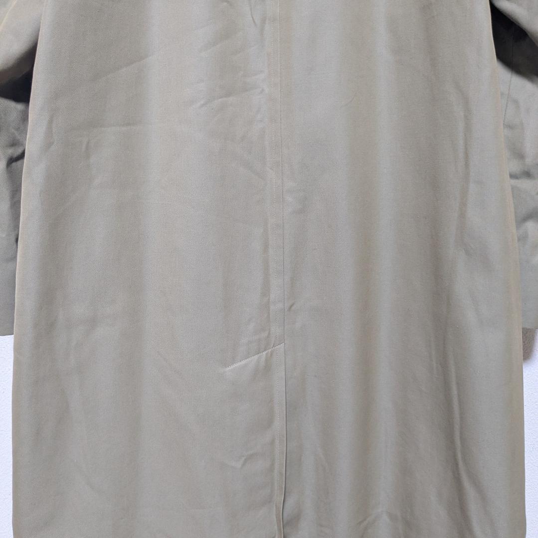 美品 80～90s バーバリー ステンカラーコート レディース 白タグ 玉虫16