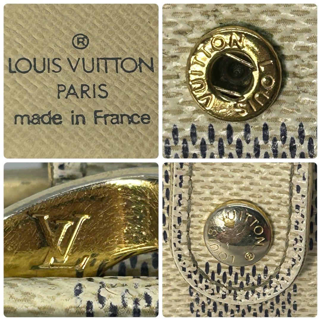 LOUIS VUITTON ダミエアズール ポルトフォイユヴィエノワ がま口