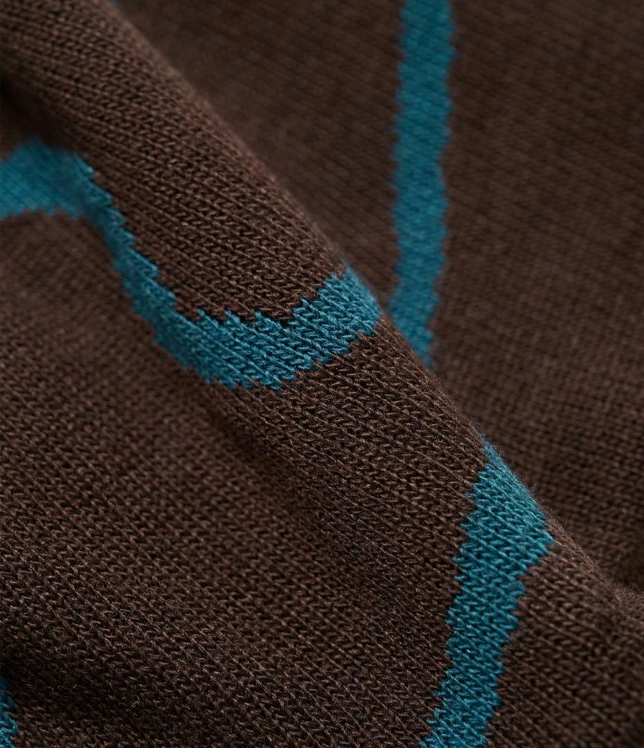 【JieDa】J LOGO KNIT CAP brown