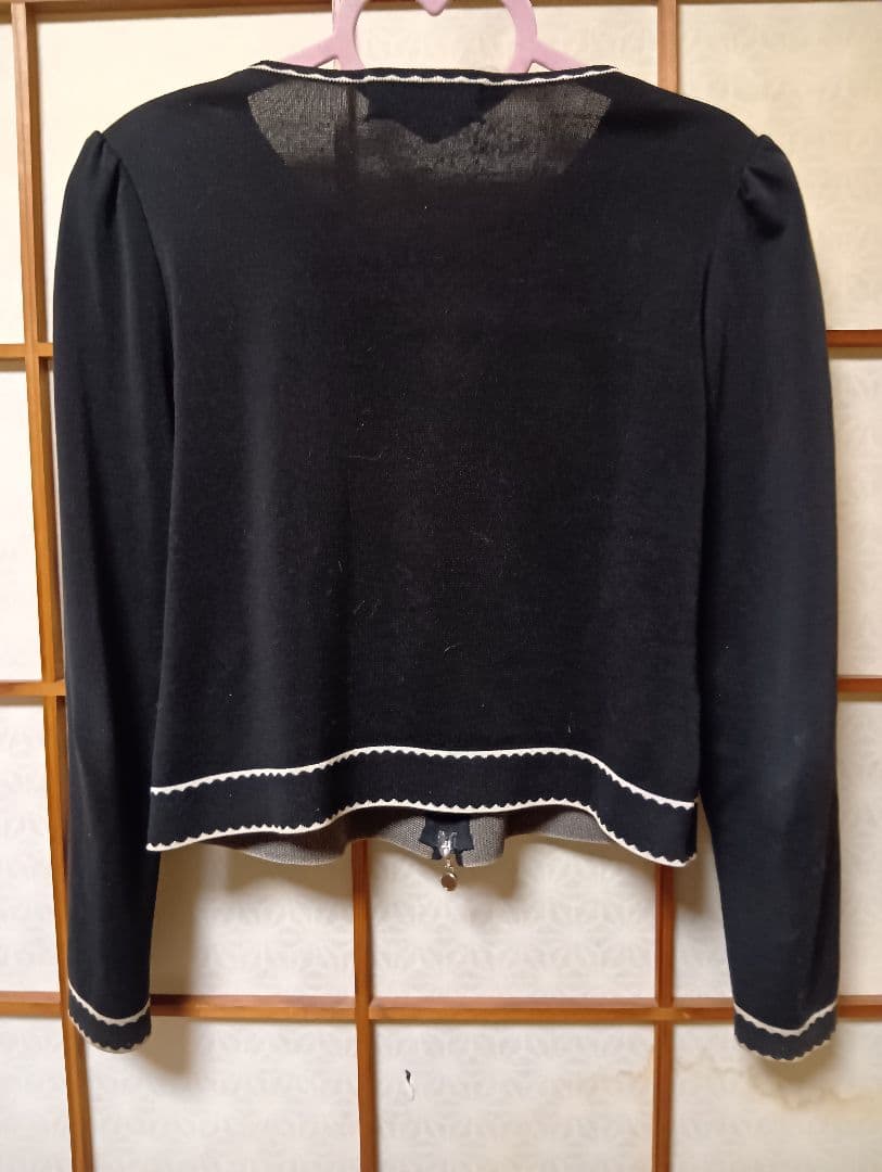 M'S GRACY ブラックカーディガン 38