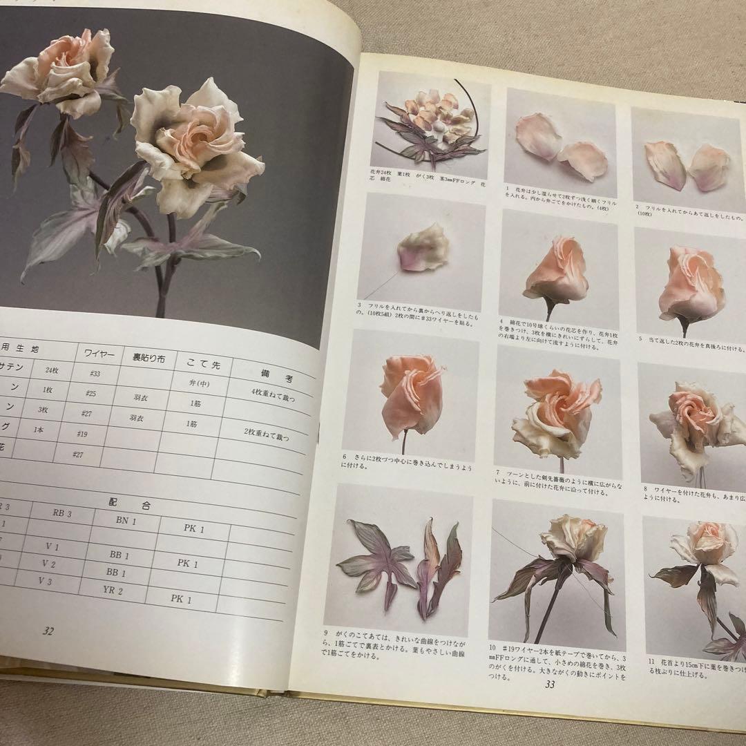 そめ花　萬咲き誇る爛漫の薔薇　安田早葉子　布花