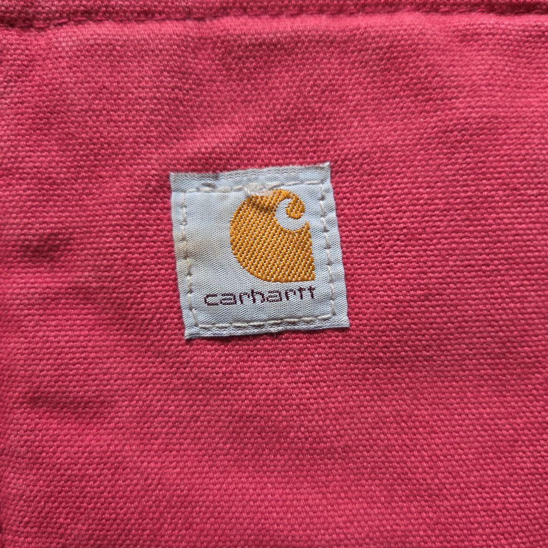 【希少カラー】Carhartt ダックベスト ボア ピンク XL カーハート