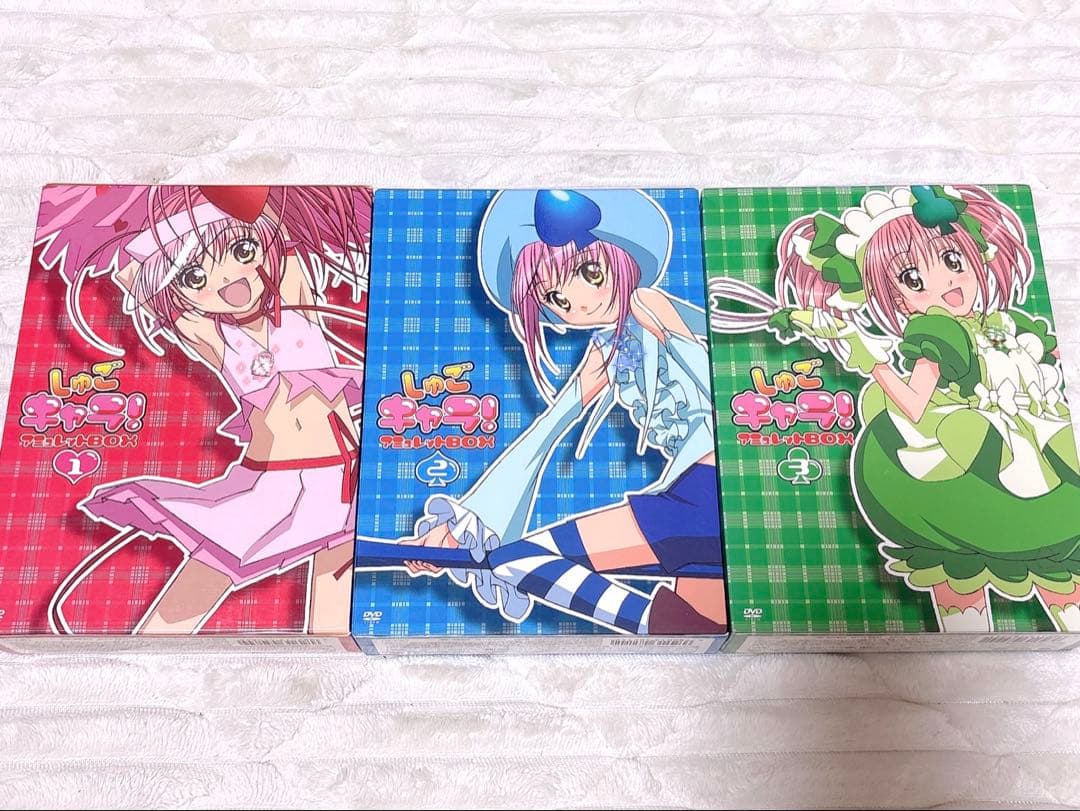 しゅごキャラ　アミュレットBOX DVDセット　美品