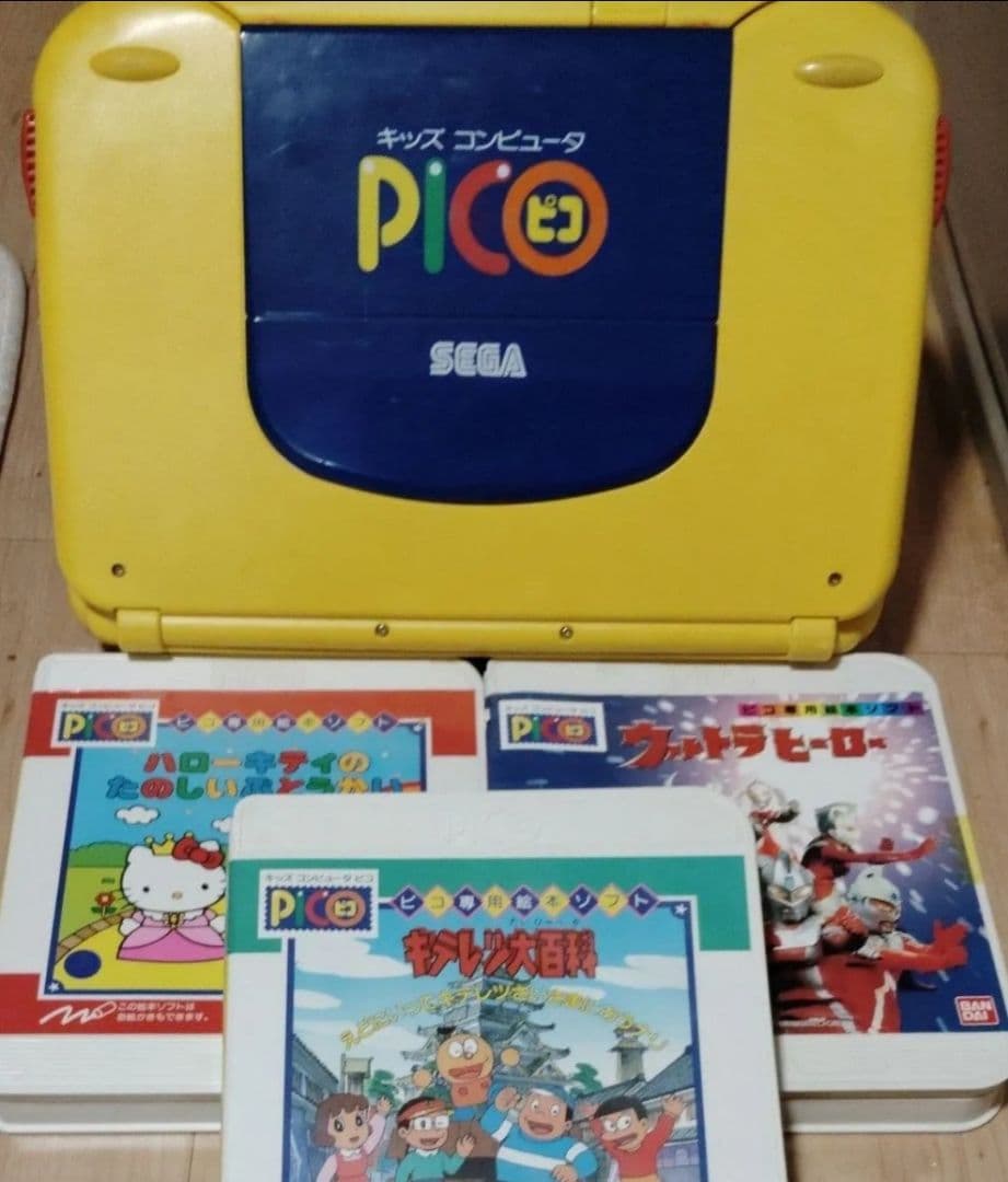ジャンク品PICO本体＋ソフト12本 ＋中古ePICO本体＋ソフト1本まとめ売り