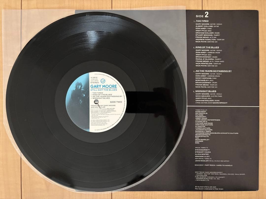 Gary Moore / Still Got The Blues UKオリジナル