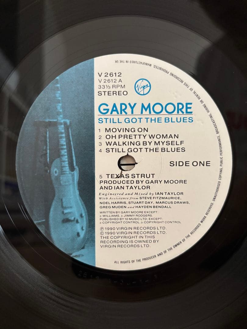 Gary Moore / Still Got The Blues UKオリジナル