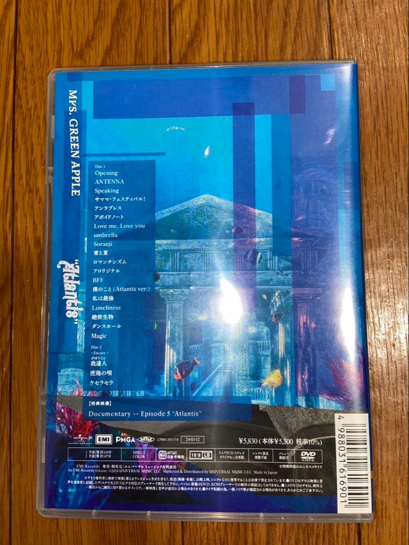 Mrs. GREEN APPLE 通常盤 DVD