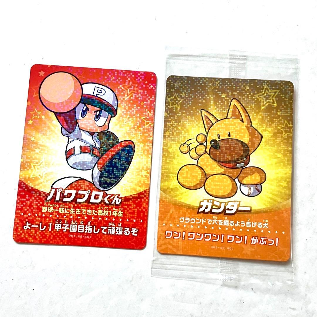 switch パワフルプロ野球 ガンダー パワプロくん amiiboカード ２点