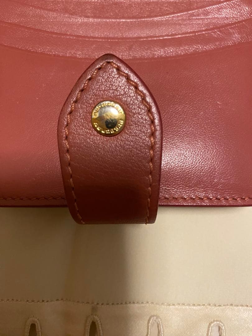 Burberry 折財布　レッド