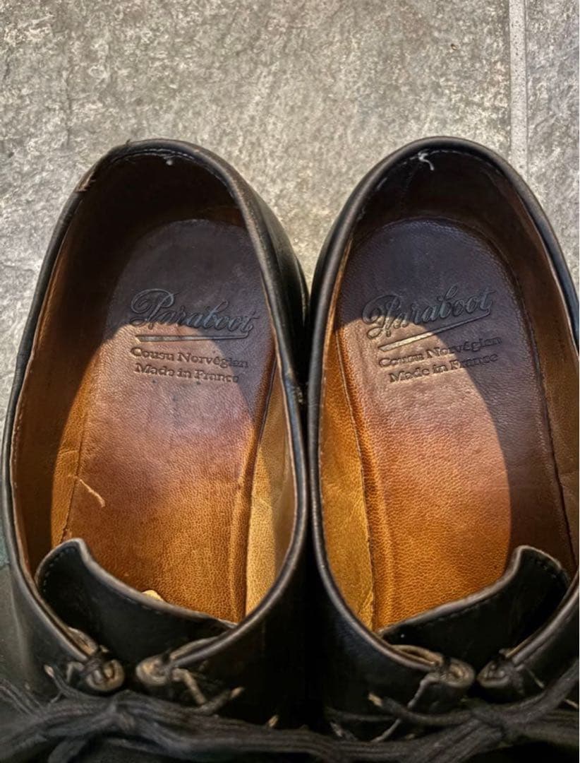 パラブーツ　ミカエル　黒　PARABOOT MICHAEL 40.5