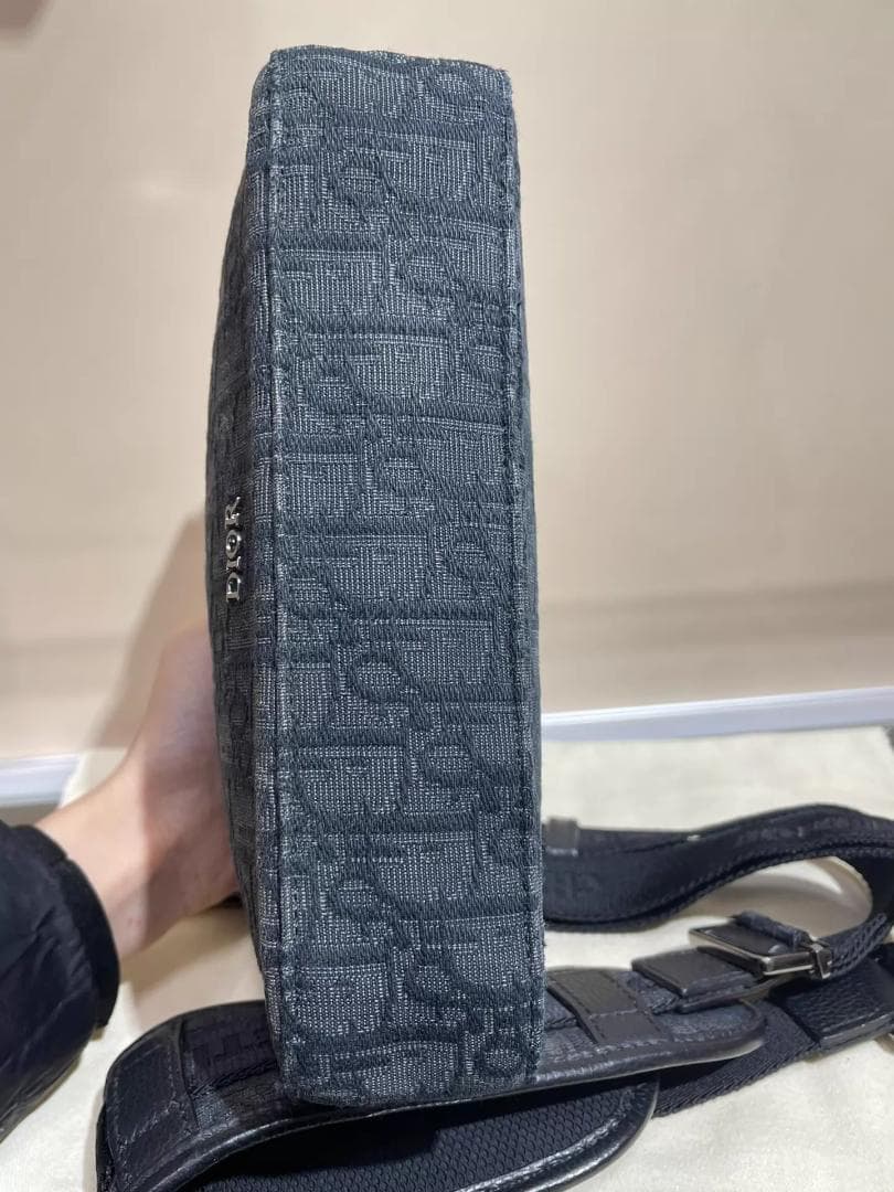 【中古】ディオール サファリ メッセンジャーバッグ オブリーク