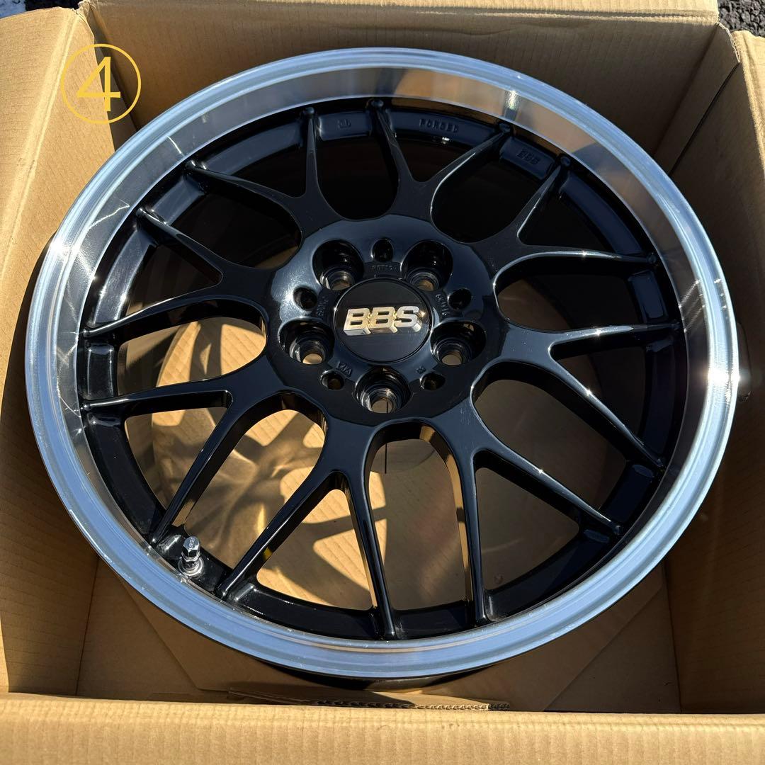 【美品】BBS RG-R 1ピースホイール 18インチ 純正ロックナット付き