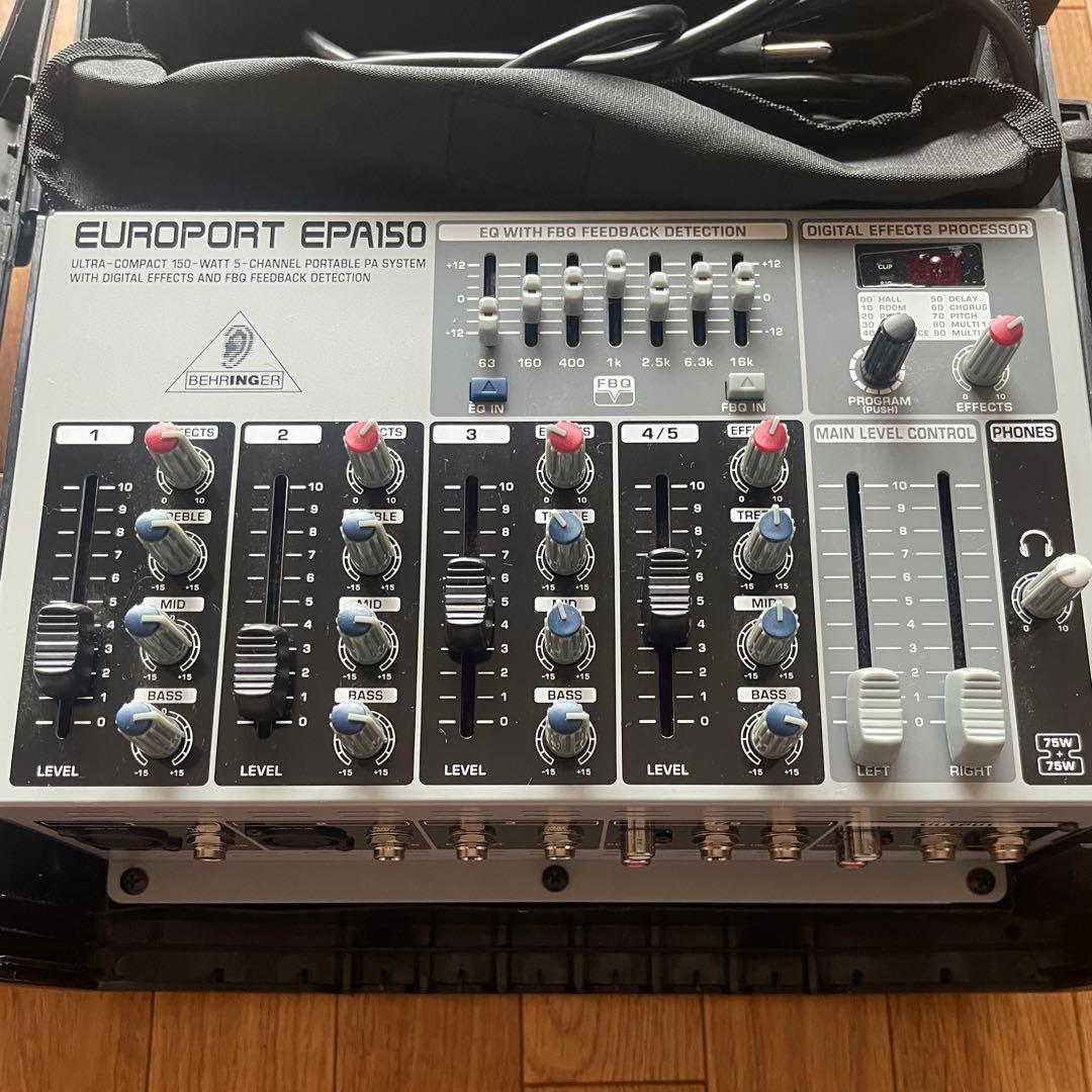 BEHRINGER EUROPORT EPA150 ポータブルPAシステム