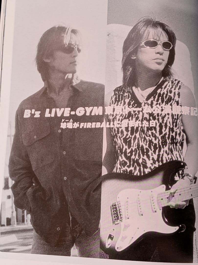 Flash Back B'z　セット　稲葉浩志　松本孝弘　グッズ　ライブ　写真