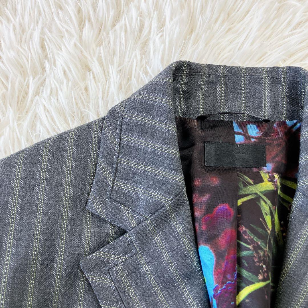 Paul Smith BLACK ポールスミス　テーラードジャケット　花柄　42