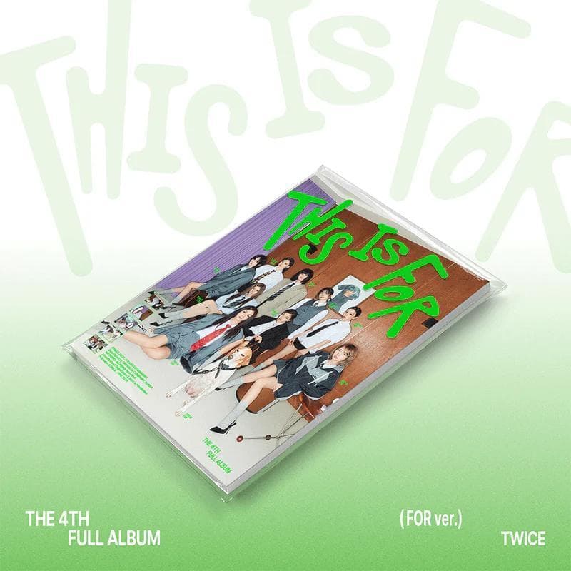日本未発売 TWICE THIS IS FOR アメリカ限定版 直筆サイン入り