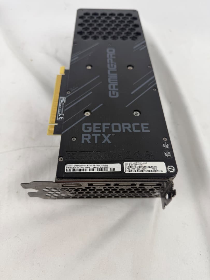 PALIT RTX3070/8GB/訳あり